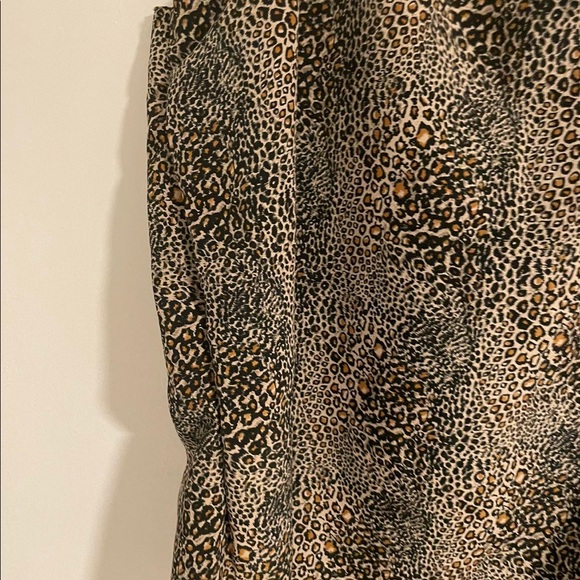 Truffles vintage leopard print sleeveless top - Picture 3 of 7